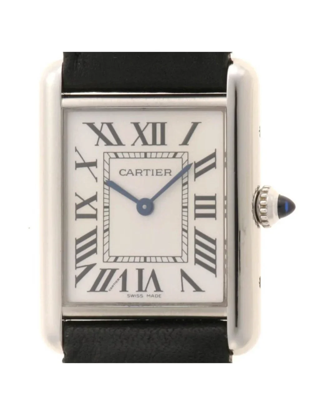 Cartier Tank Must LM Watch with Stainless Silver Quartz